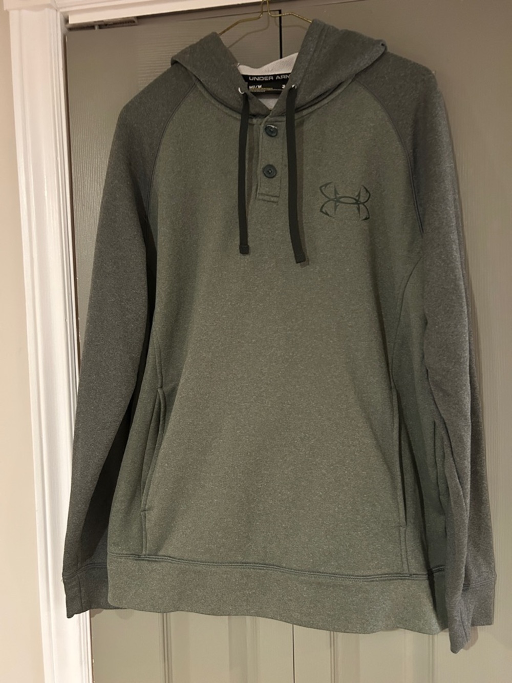 Under Armour Men’s Crewneck Hoodie Sweater - Olive